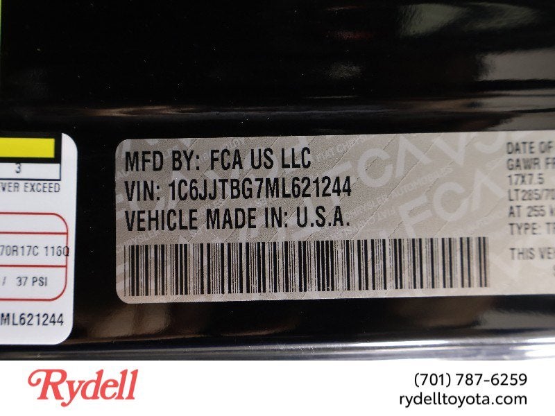 2021 Jeep Gladiator Rubicon