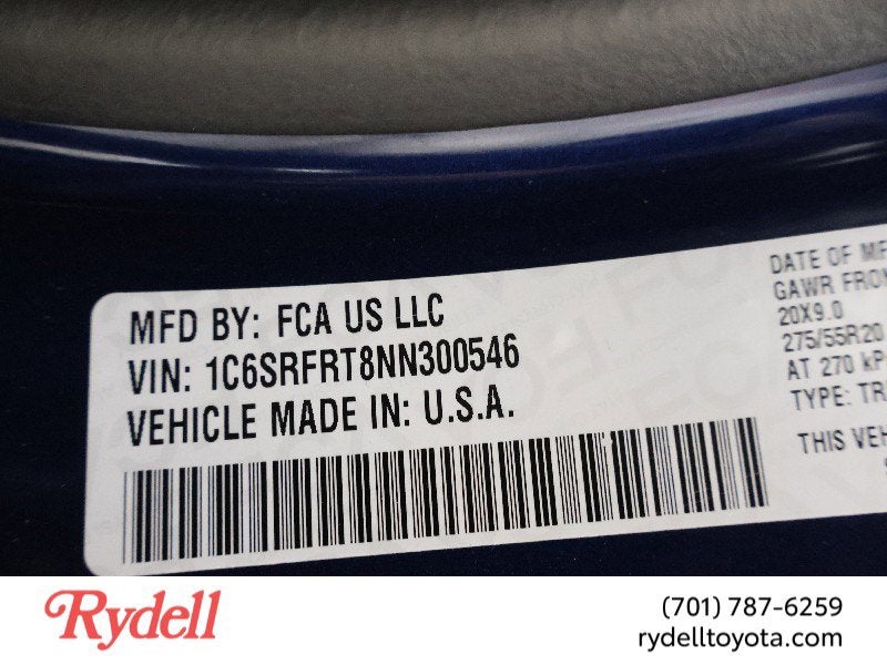 2022 RAM 1500 Laramie