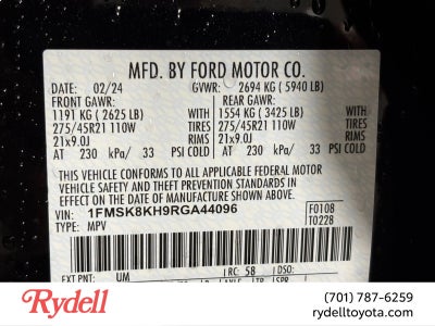 2024 Ford Explorer ST-Line