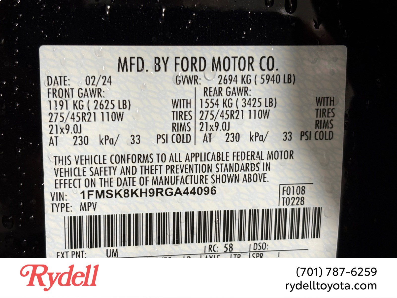 2024 Ford Explorer ST-Line