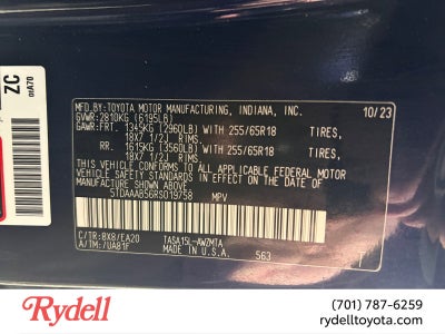 2024 Toyota Grand Highlander XLE