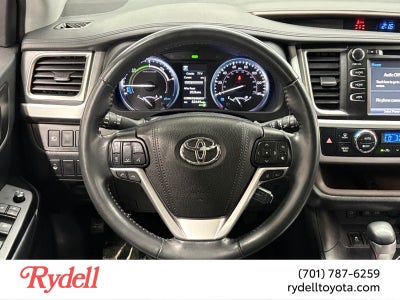 2019 Toyota Highlander Hybrid XLE
