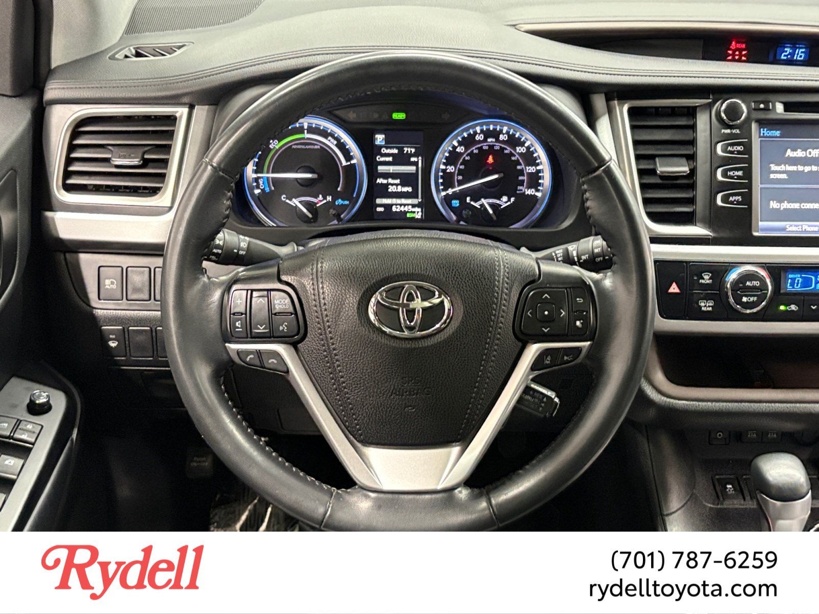 2019 Toyota Highlander Hybrid XLE
