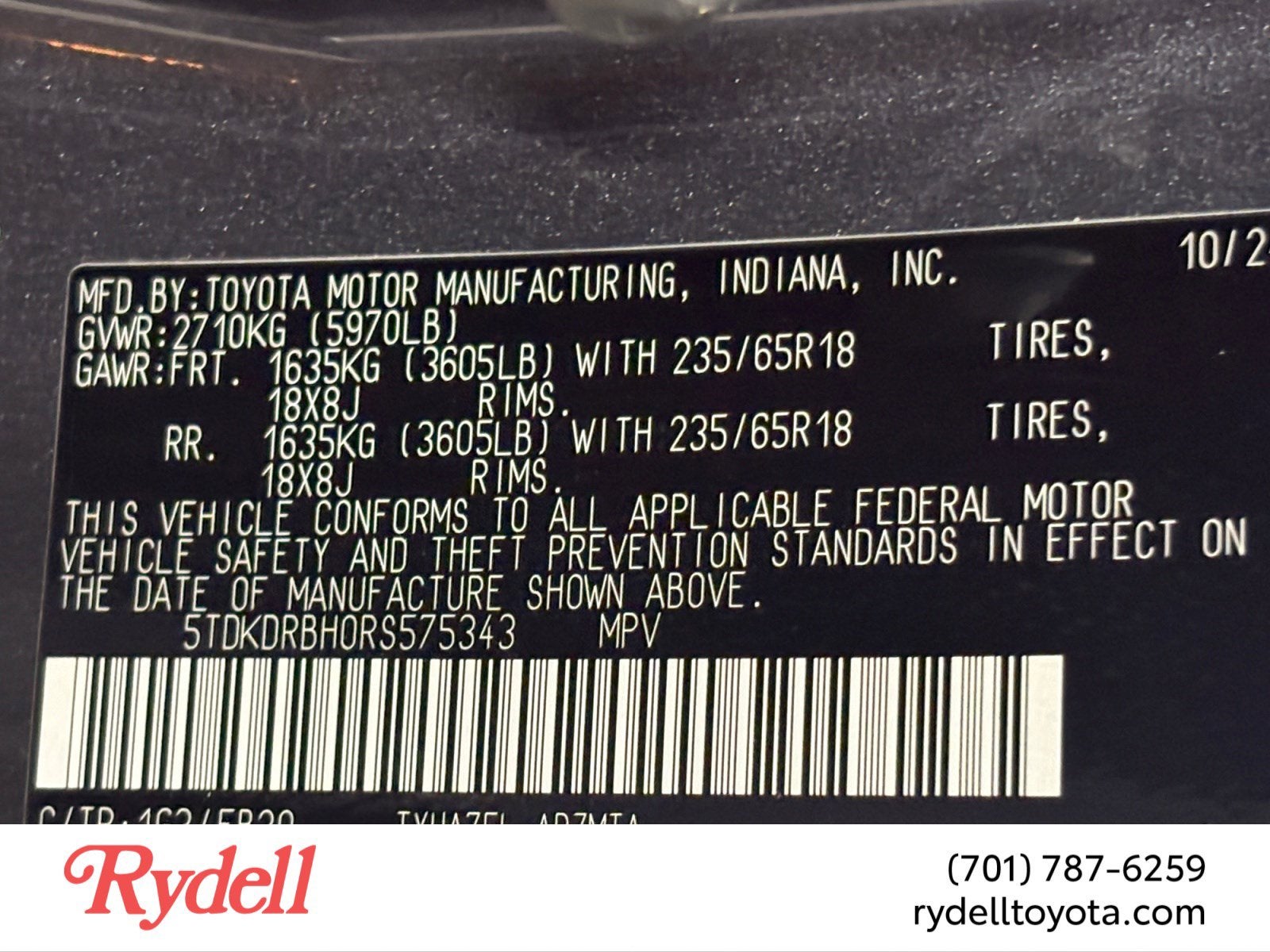 2024 Toyota Highlander XLE