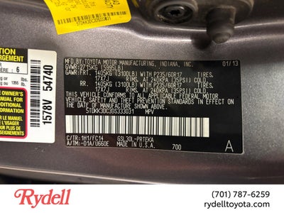 2013 Toyota Sienna LE