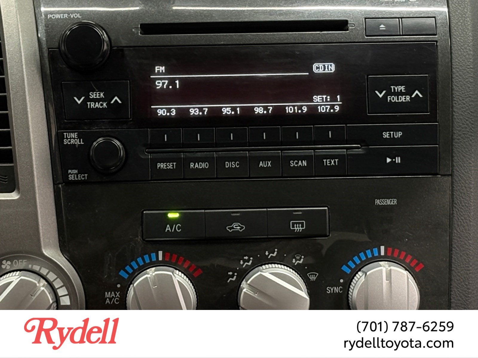 2012 Toyota Tundra 4WD Truck Grade 5.7L V8