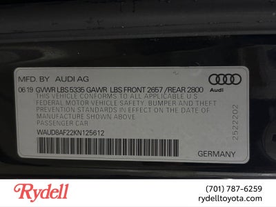 2019 Audi A6 Premium