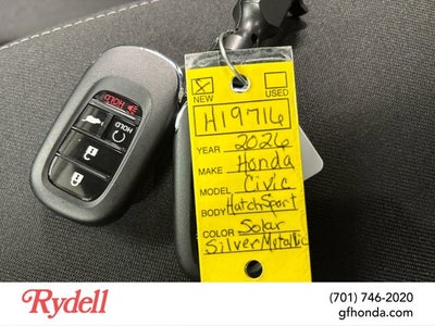 2026 Honda Civic Hatchback Sport