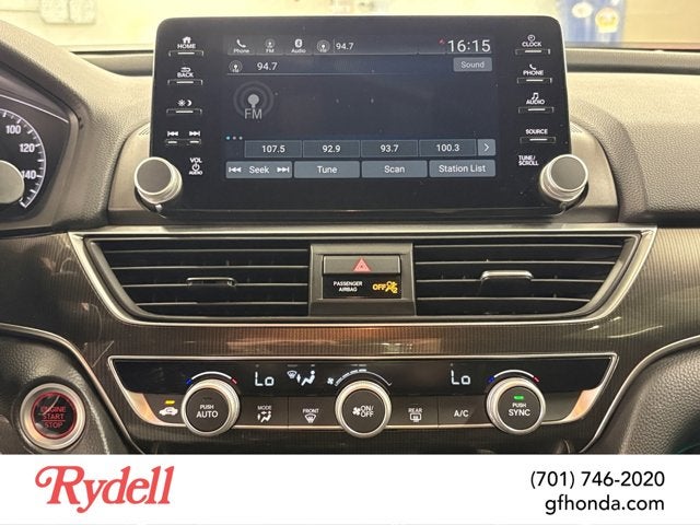 2019 Honda Accord Sedan Sport 1.5T
