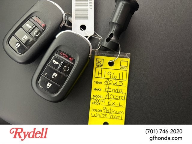 2025 Honda Accord Hybrid EX-L