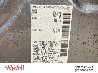 2024 Nissan Altima 2.5 SR
