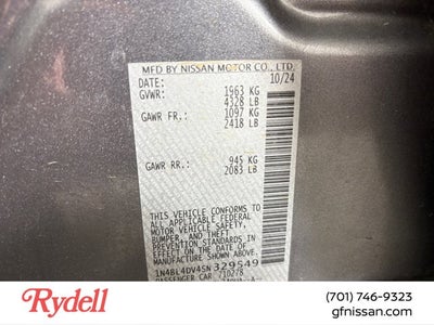 2025 Nissan Altima SV