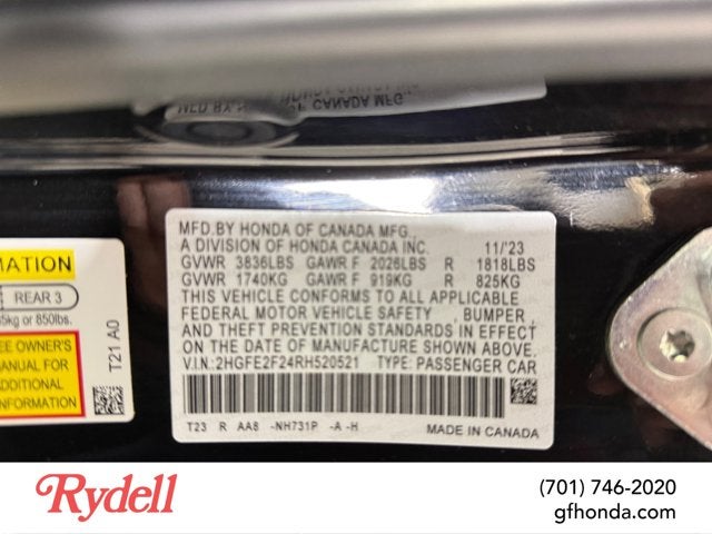 2024 Honda Civic Sedan LX