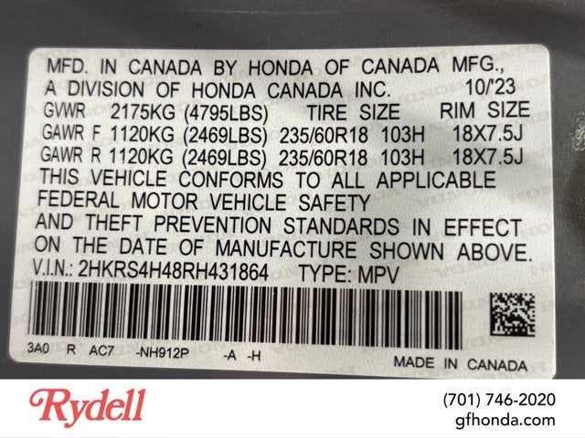 2024 Honda CR-V EX