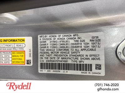 2026 Honda CR-V EX-L