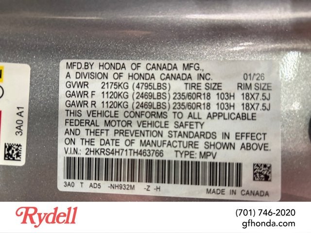 2026 Honda CR-V EX-L