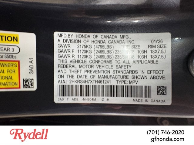 2026 Honda CR-V EX-L