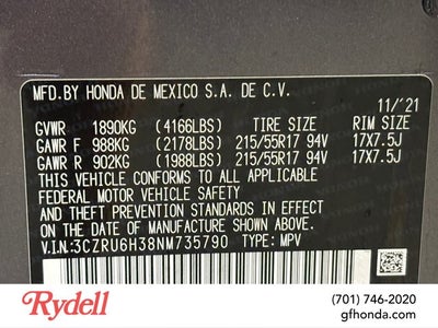 2022 Honda HR-V LX