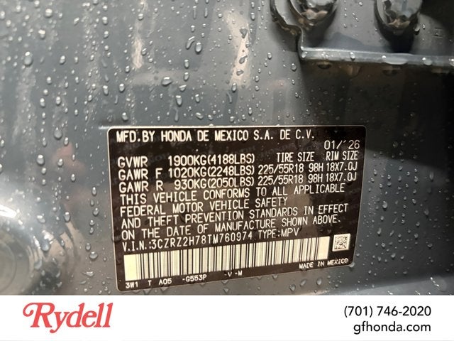 2026 Honda HR-V EX-L