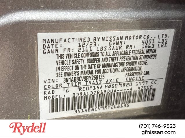 2024 Nissan Sentra SV