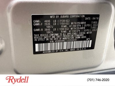 2018 Subaru Outback Limited
