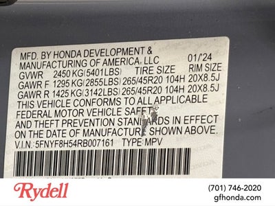 2024 Honda Passport EX-L