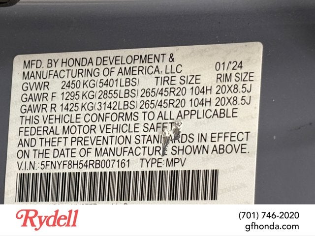 2024 Honda Passport EX-L