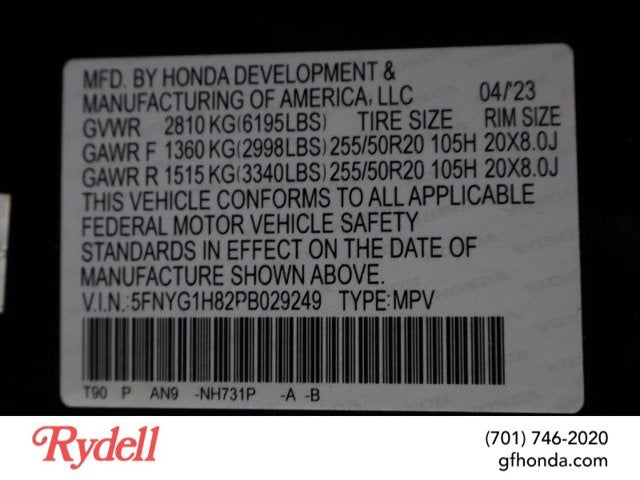 2023 Honda Pilot Elite