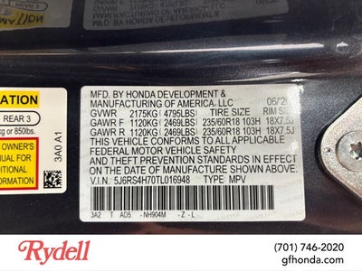 2026 Honda CR-V EX-L