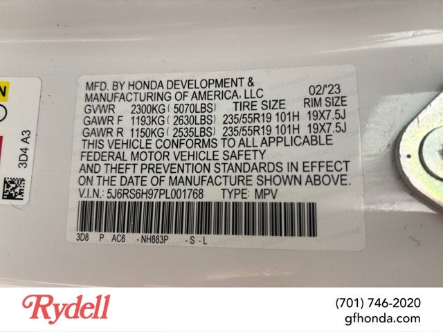 2023 Honda CR-V Hybrid Sport Touring