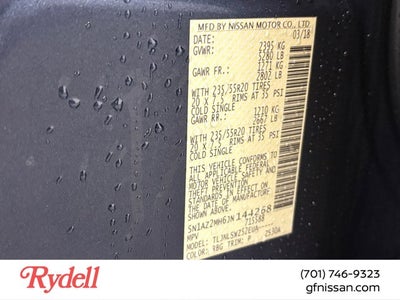 2018 Nissan Murano Platinum