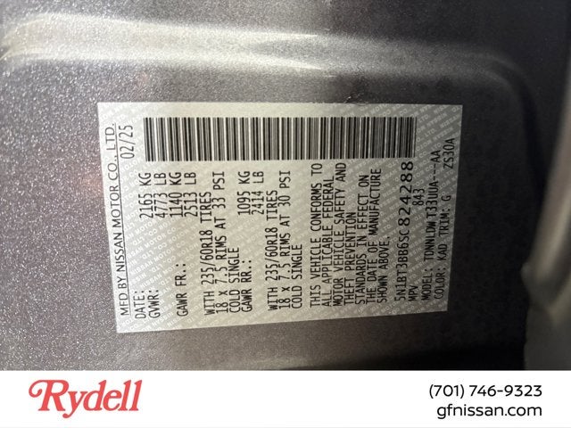 2025 Nissan Rogue SV