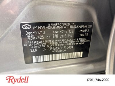 2011 Hyundai Sonata GLS