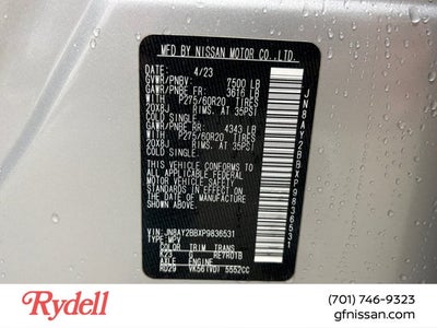 2022 Nissan Armada Platinum