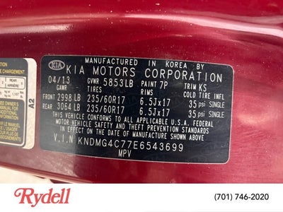 2014 Kia Sedona LX