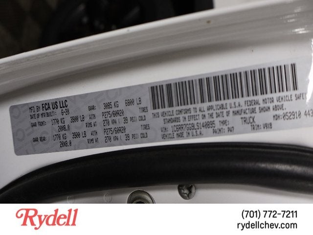 2020 RAM 1500 Classic Warlock