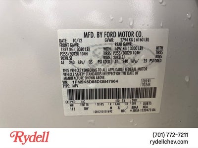2013 Ford Explorer XLT