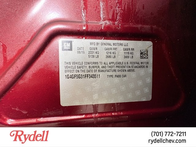 2015 Buick LaCrosse Premium II