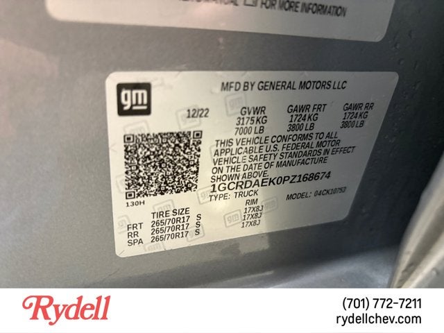 2023 Chevrolet Silverado 1500 Work Truck