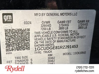 2024 Chevrolet Silverado 1500 LTZ