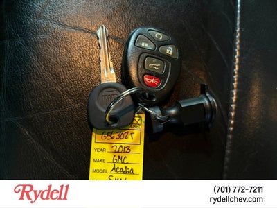 2013 GMC Acadia SLT