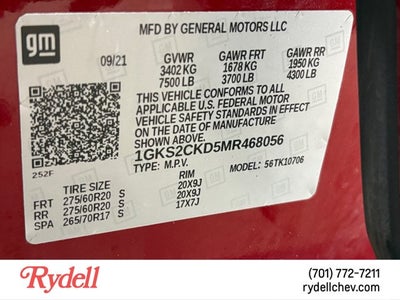 2021 GMC Yukon AT4