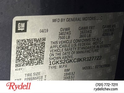 2019 GMC Yukon XL SLT