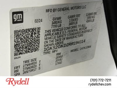 2024 GMC Yukon XL SLT