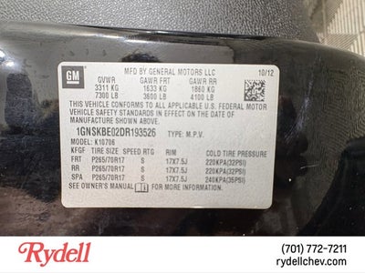 2013 Chevrolet Tahoe LT