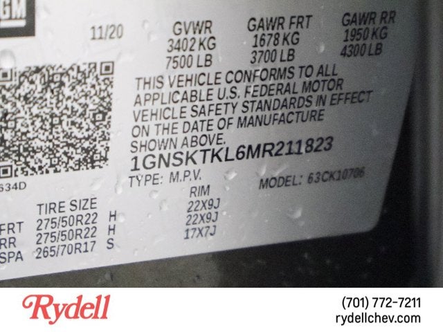 2021 Chevrolet Tahoe High Country