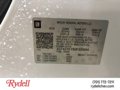 2018 GMC Sierra 3500HD Denali