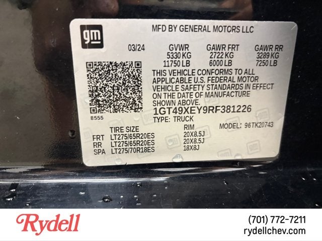 2024 GMC Sierra 2500HD Denali Ultimate