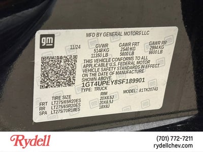 2025 GMC Sierra 2500HD AT4