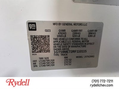 2024 GMC Sierra 2500HD SLE